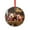 Pattern-3, variant on Rustic Country Christmas Wishes Cute Pig Crystal Glass Christmas Ornament Hanging Craft Collectibles for Xmas Trees Home Party Gifts Cute Pink Pig Christmas Ornament Round Glass