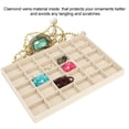 thumbnail image 4 of Caja de Almacenamiento de Joyería ANGGREK Organizadora de Anillos suave para Viajes, 4 of 8
