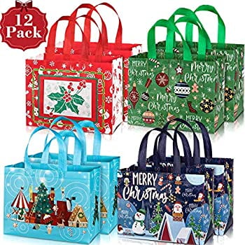 reusable xmas bags
