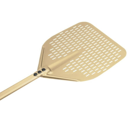 Gi Metal A 37rf 60 Azzurra 14 Anodized Aluminum Square Perforated Pizza Peel With 23 1 2 Handle Walmart Canada