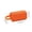 Orange, variant on Flip Top Pencil Case, Large Capacity 3-Tier Storage Organizer with Handle, Soft Cloth Work Supply Holder for Pens, Erasers, Markers, Office Desk Accessory, Orange