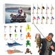thumbnail image 4 of Calendario Adviento Señuelos Pesca 2024 Regalos para Hombres, 4 of 9