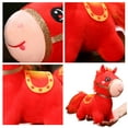 thumbnail image 6 of 4PCS Stuffed Plush Horse Doll Companion Doll for Chinese New Year Home Decoration and Festival Shelf Desk Display, 6 of 9