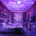 thumbnail image 3 of Yeacher Tripod Star Projector Light Eight Planets Romantic-Atmosphere Night Light with Remote-Controller, 3 of 5