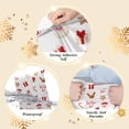 thumbnail image 3 of Sobre Fuxury, de polietileno navideño, 25 x 33 cm, 50 unidades, 3 of 7