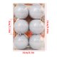 thumbnail image 3 of Xihbxyly Juego de Bolas Navideñas Irrompibles con Purpurina, Elegantes Adornos para Árbol y Escaparate, Decoración Festiva para El Hogar y El Centro Comercial, Caja de Regalo de 12 Piezas, Tamaño de, 3 of 5