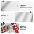 thumbnail image 7 of Wukai Christmas Houses Print Kitchen Towels Quick Dry Washcloths, Coral Velvet Dishtowels Multipurpose Reusable Cloths, Soft Tea Absorbent Cleaning Cloths, 7 of 7