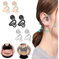 thumbnail image 1 of Clip sin orejas en forma de flor con personalidad genial, 1 of 2