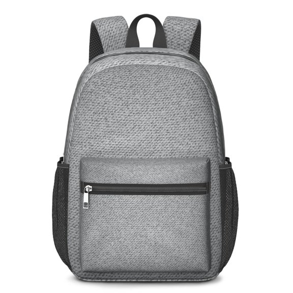 17 Inch Lightweight Backpack,PVC Waterproof Oxford Fabric, Ergonomically Designed, with Large Capacity, Denim Cowboy Jean Style