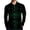 Dark Green, variant on Men's Button Down Shirts Long Sleeve, Checked Long Sleeve Moisture Wicking Long Sleeve Shirt, UV Protection & Stretch for the Course & Clubhouse | Button Down Shirts