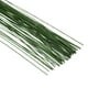 thumbnail image 4 of Uxcell 24 Gauge 14" Alambre de tallo floral, 80 piezas de tallo de flor de hierro envuelto en papel, Verde oscuro, 4 of 7