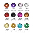 thumbnail image 3 of Unique Bargains Loose Sequins 6MM Silver Backed Sequins 7200Pcs Embroidery Sequins for Jewelry Making Crafts Sewing,Multicolored, 3 of 5