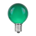 thumbnail image 2 of Novelty Lights 100 Feet Green G50 Globe Outdoor Patio String Lights, Black Wire, 2 of 4
