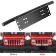 DEKAXID Front Bumper License Plate Aluminum Off Road LED Light Bar