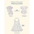 thumbnail image 6 of Modern Moments By Gerber Baby Girl Cotton Romper with Waistline Ruffle, Sizes 0/3 Months - 24 Months, 6 of 7