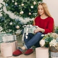 thumbnail image 2 of Ecetana Women's Fuzzy Memory Foam Closed Back Slippers Faux Fur Lined House Shoes, 2 of 6