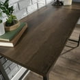 thumbnail image 3 of Sauder North Avenue Mid-Century L-Shape Desk, Smoked Oak Finish, 3 of 10