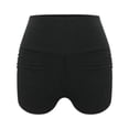 thumbnail image 2 of Pantalones Cortos de Yoga para Mujer Macarena Negro M, 2 of 8
