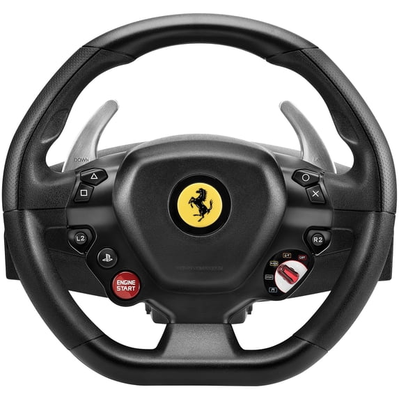 Walmart Racing Game (Open Box) Thrustmaster T80 Ferrari 488 GTB Edition Racing Wheel for ...