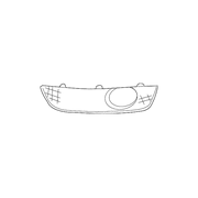 Genuine OE Audi Fog Lamp Bezel - 4L0-807-675-C-01C
