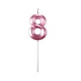 thumbnail image 1 of Birthday Candles Extended Big Number Candle Multicolor 3D Design Cake Topper Decoration For Any Celebration, 1 of 9