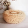 thumbnail image 3 of Plush Pet Bed, Donut Cuddle Cat Dog Bed with Soft Filling, Warm Round Nest for Small Medium Dogs and Cats, 3 of 9