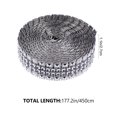 thumbnail image 2 of 1 Roll Rhinestone Diamond Ribbons Sparkling Mesh Ribbon DIY Arts Craft Decor, 2 of 7