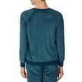 thumbnail image 5 of Secret Treasures Women's and Women's Plus Velour Long Sleeve Crew-Neck Top, 5 of 5