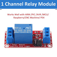 thumbnail image 6 of 10pcs Relay Module DC 12V Relay Board 1 Channel with Optocoupler Isolation Support High or Low Level,10 * Relay Module, 6 of 6