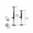thumbnail image 3 of Adjustable Table Pedestal Stand Base Telescopic Furniture Leg For Boat RV Marine, 3 of 10