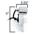 thumbnail image 3 of Motorcycle Cateye Rear LED Tail Light with Integrated Brake Light and License Plate Light /Bracket Universal Fit Taillight Fendor Eliminator Compatible with Bike Sportbike Harley Suzuki Honda Cruisers, 3 of 7