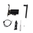 thumbnail image 1 of Tarjeta WiFi 6E AX210 PCIe WiFi Bluetooth 5,3 con disipador de calor 2 antenas 6GHz 5,8GHz 2,4GHz adaptador de red inalámbrico para Windows 10 11, 1 of 5
