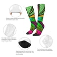 thumbnail image 3 of Balery Multicolored Beautiful Flower Calcetines novedosos Calcetines deportivos Calcetines hasta la rodilla Calcetines de algodón Calcetines originales y geniales, 3 of 6
