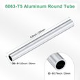 thumbnail image 3 of Tubo redondo de aluminio 6063 de 250 mm, 20 mm ID 26 mm OD, 1 paquete, tubería de aluminio sin costura para manualidades DIY [0.79x1.02x9.8IN], 3 of 7