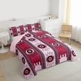 thumbnail image 3 of Castle Fairy Bohemian Aztec Twin Comforter Sets Boys Girls,Exotic Style Bedding Set, 3 of 8
