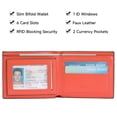 thumbnail image 4 of LOUEBICA Wallet for Men Leather RFID Blocking Bifold Stylish Wallet Minimalist Front Pocket Large Capacity, 4 of 7