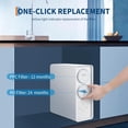 thumbnail image 4 of 600G Reverse Osmosis Water Filter System - 7 Stage Tankless Under Sink RO System with Smart Faucet and Long Life Filter, 4 of 6