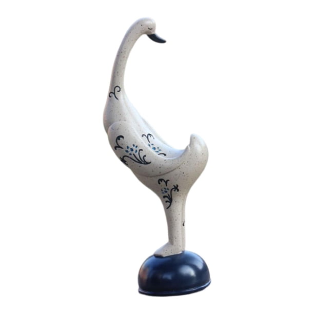 Estatuas de animales para decoración del hogar, figuras de animales, adornos de escritorio, lindos objetos coleccionables. Pato