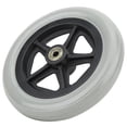 thumbnail image 1 of Roues de Fauteuil Roulant de Petite Taille, Roues en Caoutchouc Fiables pour Fauteuil Roulant, Fauteuil Roulant Manuel Résistant à l'Usure pour Personnes Âgées Handicapées, 1 of 7