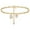 B, variant on Gold Plated Butterfly Initial Ankle Bracelets Handmade Chain White Butterfly A-Z Letter Anklets Personalized Summer Beach Jewelry Gifts for Women