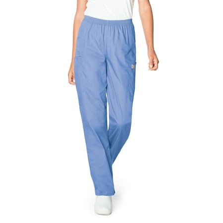

ScrubZone by Landau Women s Plus Elastic Waist Cargo Scrub Pant Style 83221
