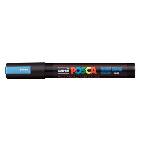 UPC: 4902778113554 | POSCA Paint Marker  PC-5M Medium Bullet  Metallic Blue