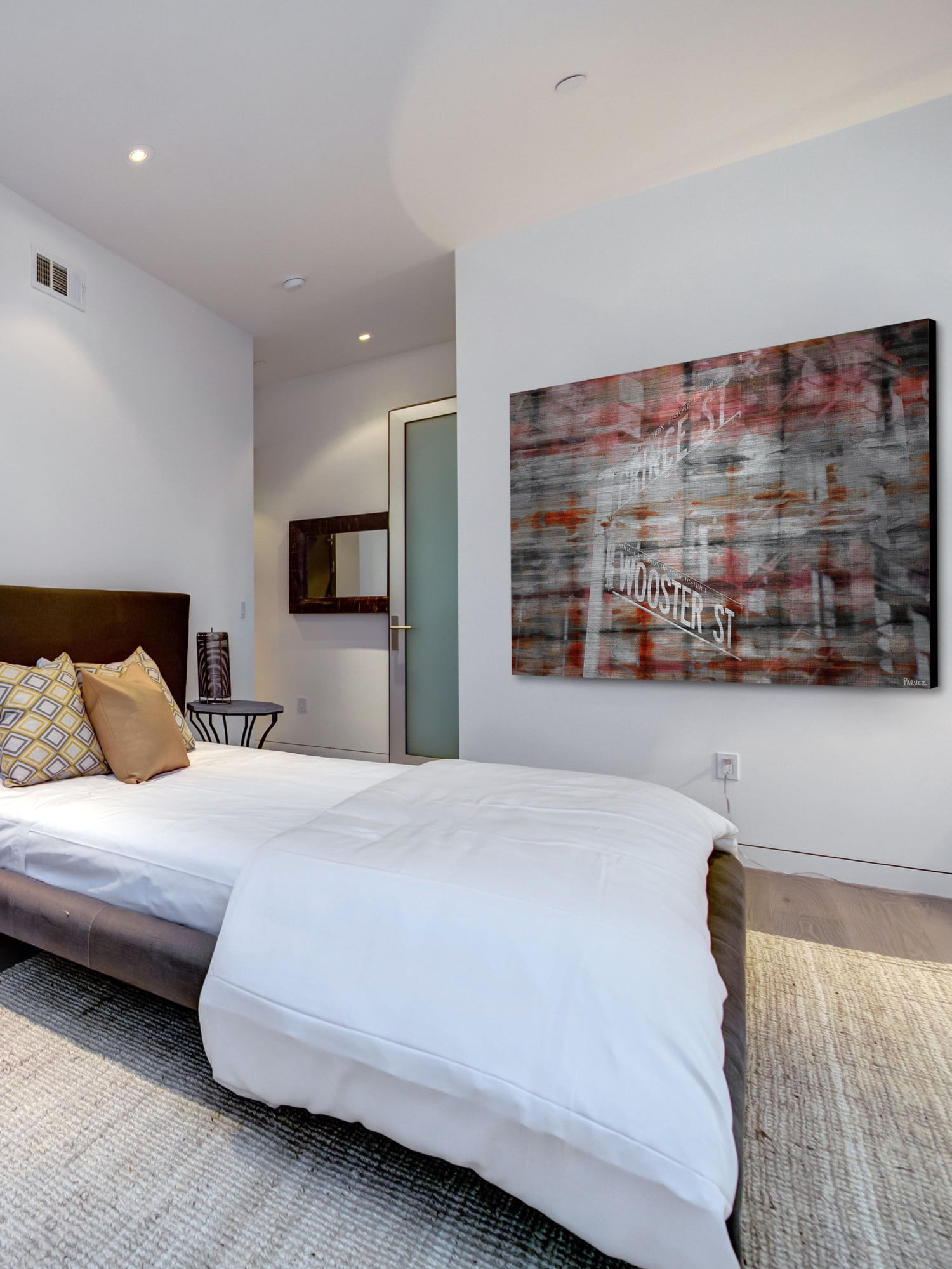Parvez Taj "Prince & Wooster" Print on Brushed Aluminum
