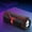 Red, variant on LSLJS New Multi-functional Portable Bluetooth Speakers High-powered Subwoofer Dual-speaker Stereo Sound with RGB Effect Support FM, -card, USB, AUX, -S, Bluetooth Speakers