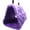 Purple, variant on CIYISON Parrot Hammock Plush Hideaway Hanging Tent for Budgies Parakeets Small Bird Warm Nest Parrot Snuggle Hut Small Pet Winter Hanging House Hammock Tent