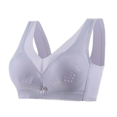 Strapless Backless Bra Women No Underwire Bra Feature V-Neck T-Shirt Bra Style W-91 Purple S