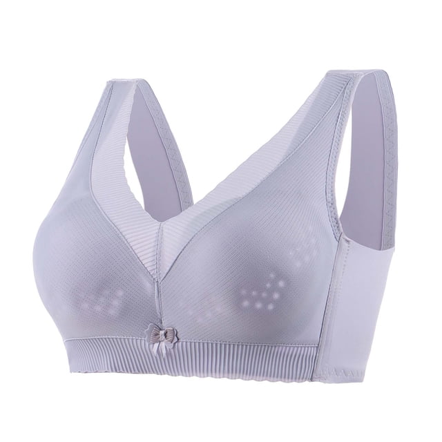 Timegard Bras for Women Full Coverage No Underwire Comfortable Everyday Low Back Bralette with Support
