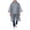 Dark Gray, variant on Heavy Duty Cap With Hood For All Round Rain During Outdoor Activities. Reusable Raincoat That Can Withstand Heavy Rain. plus Size Womens Long Sleeve Shirts