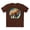 Dark Chocolate, variant on Animals Shirt, Bison Shirt