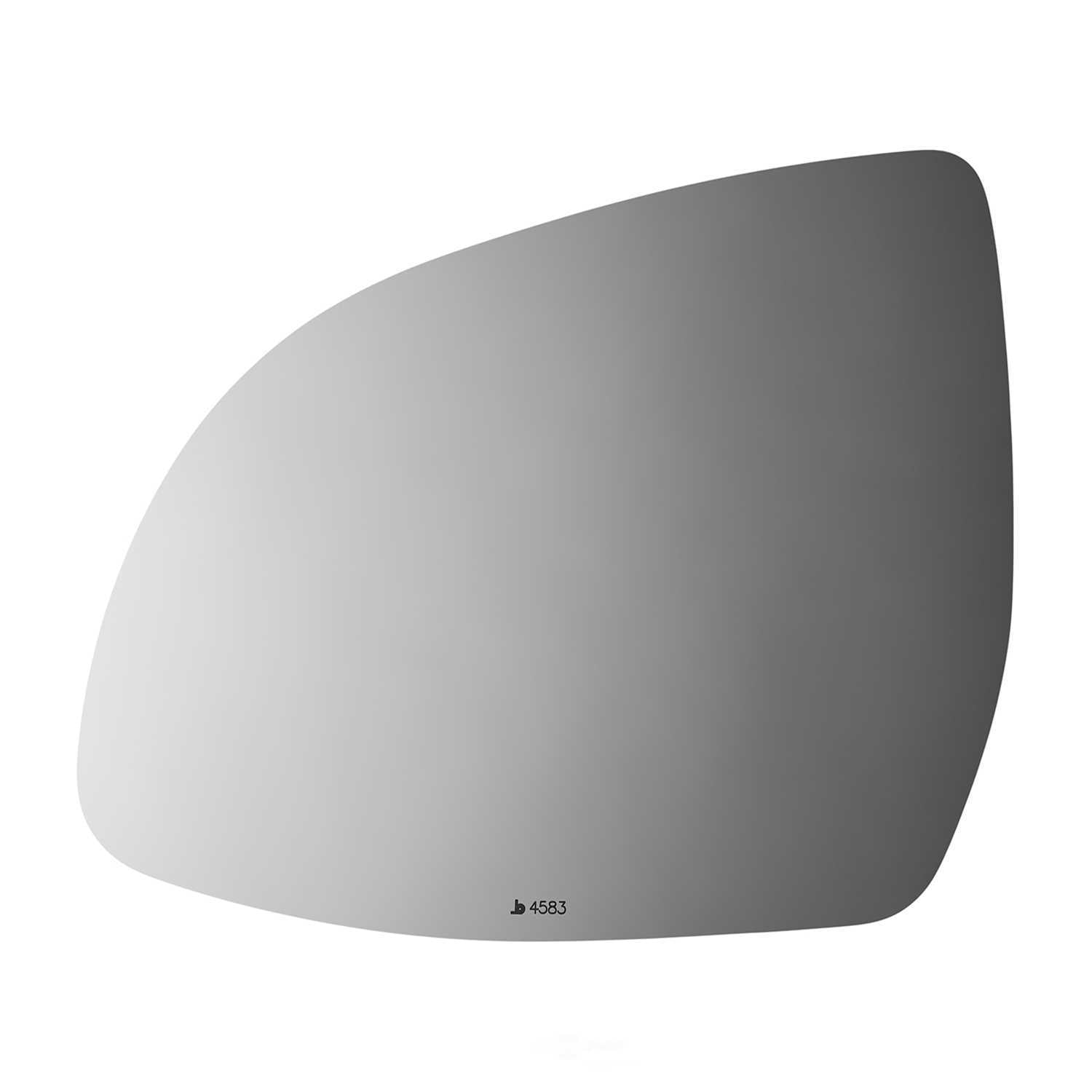 Burco Side View Mirror Replacement Glass - Clear Glass - 4583